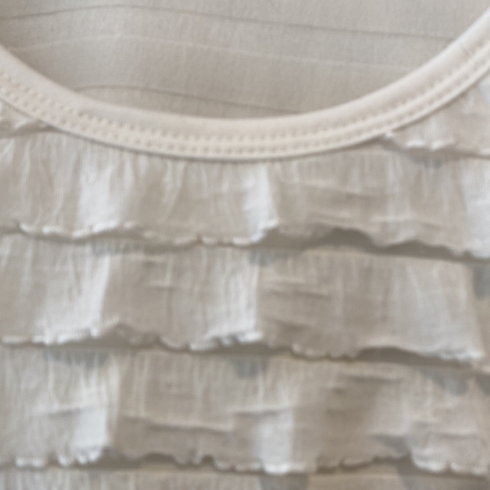 Travel Elements Ruffle Top - Picture 2 of 4